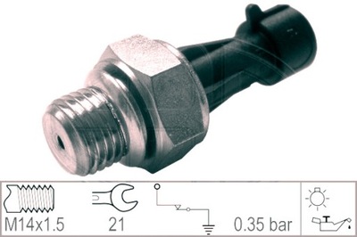 ERA SENSOR DE PRESIÓN ACEITES FIAT CNQ SEICENTO 500 BRAVO DOBLO PANDA  