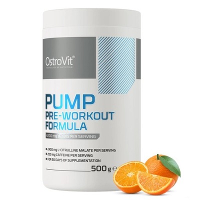 OstroVit PUMP Pre-Workout 500 g PRZEDTRENINGÓWKA