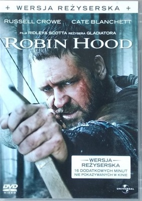 Ridley Scott Robin Hood DVD Wersja reżyserska