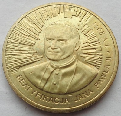 2011 - 2 złote - Beatyfikacja Jana Pawła II