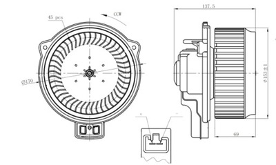 VENTILADOR INTERIOR 34267  