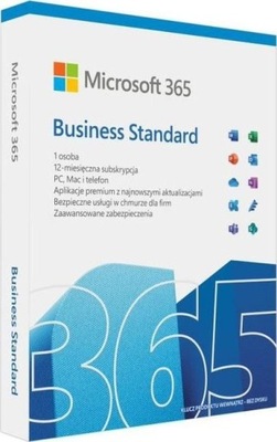 Microsoft 365 Business Standard PL P8 1Y Win/Mac Box KLQ-00686