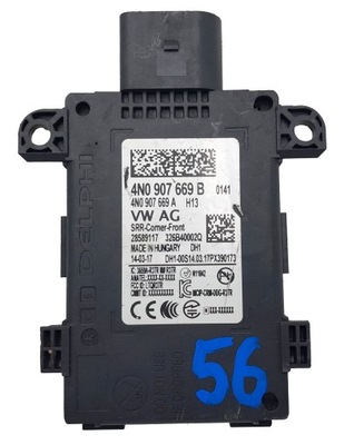 Радар датчик distronic audi a8 4n0907669b фото №1