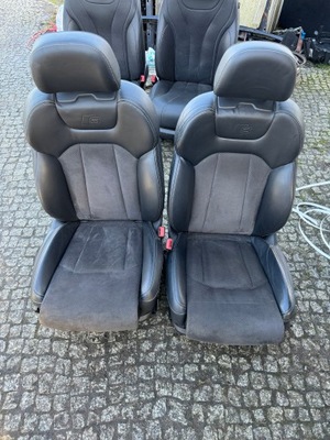 ASIENTOS ASIENTO S-LINE ALCANTARA INTERIOR MAPAS AUDI Q7 4M 7 PERSONAS ESTADO ESTADO MUY BUENO  