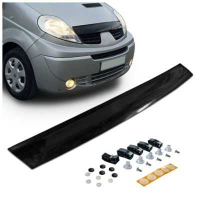 Защита капот ветровик do nissan primastar 2001-2014| abs фото №1