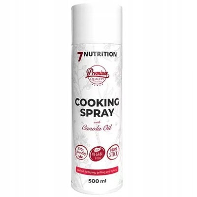 Cooking Spray DO SMAŻENIA 500 ml OLEJ w SPRAYU 7NUTRITION OLEJ RZEPAKOWY