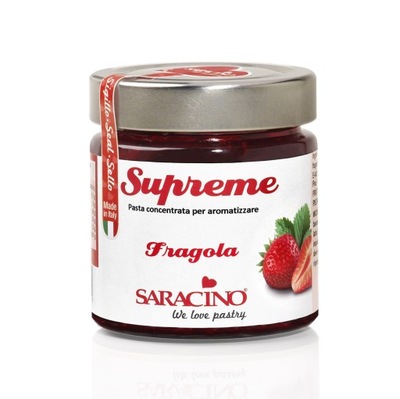 Pasta smakowa aromat - Saracino - truskawka, 200 g