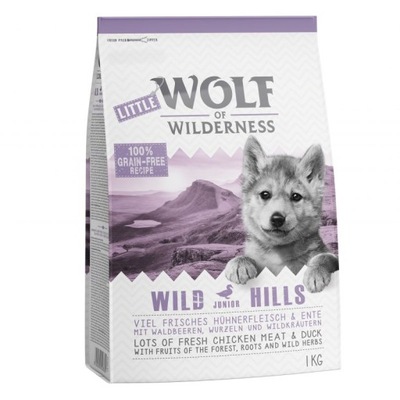 Wolf of Wilderness Junior Wild Hills 400g