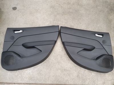 Обивка дверь обшивка arkana renault левый фото №1