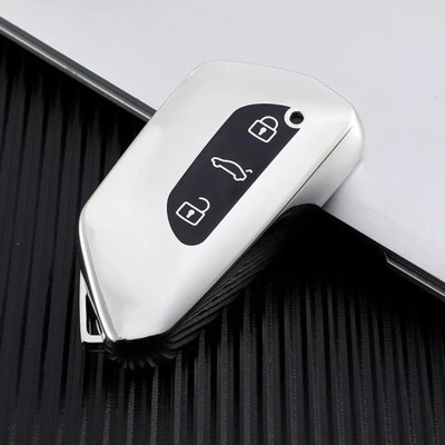 WHITE KEY CASETPU CAR COVER CAGE CASE PARA SKODY OCTAVIA A8 SEAT LEON MK4 DL  