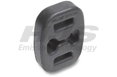 Держатель гаситель hjs 83 32 3096 к fiat panda хэтчбек 141 epdm фото №1