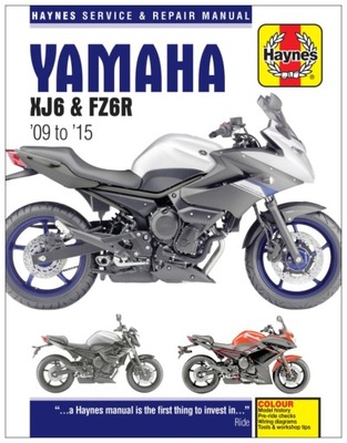 YAMAHA XJ6 & FZ6R (2009-2015) MANUAL REPARACIÓN HAYNES 24H  