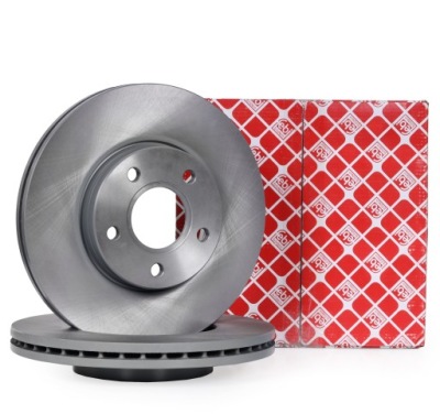 Диск febi перед - vw bora, fox, golf iv фото №1