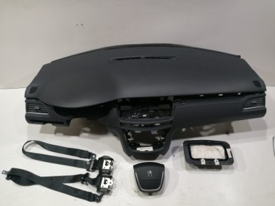 Peugeot 508 i 2011-2017 приборная панель консоль подушка безопасности подушки безопасности ремни фото №1