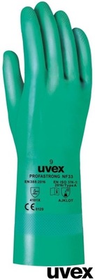 Rękawice chemiczne floki UVEX PROFASTRONG NF33 XL