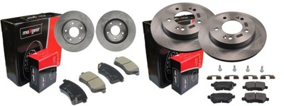 Тормозные диски тормозные колодки maxgear p+t kia venga фото №1