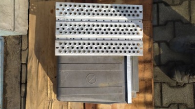 Mercedes actros mp4 крышка аккумуляторов помост защита a9605410105 фото №1