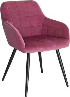 WOLTU krzesło bordowe