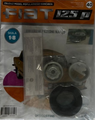 Nr 40 FIAT 125p Zbuduj Model Popularnego Kanciaka