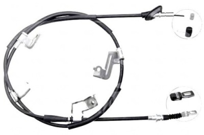 Трос тормоза ручного honda civic 01-05 pt фото №1