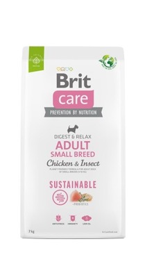 BRIT Care Sustainable Adult Small Breed Chicken & Insect - sucha karma dla