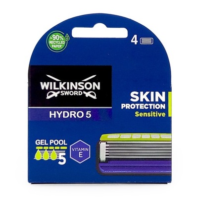 Wilkinson Hydro 5 Skin Protection Sensitive 4x wkłady ostrza nożyki