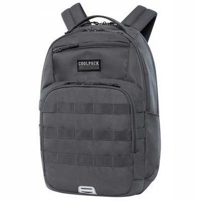 PLECAK SZKOLNY COOLPACK ARMY 27L GREY SZARY