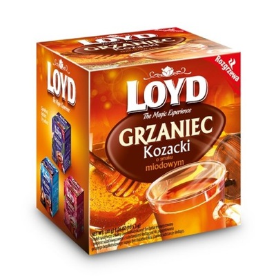 Herbata Loyd Grzaniec Kozacki o smaku miodowym 10x3g