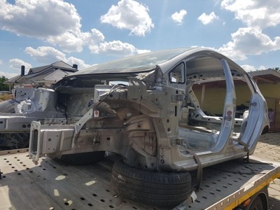 Чверть лонжерон лівий перед fiesta mk7 фото №1