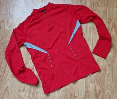 Czerwona koszulka trekkingowa S Nike Sphere Dry