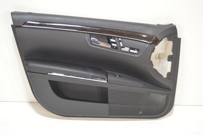 Обшивка двері лівий перед mercedes w221 lift фото №1