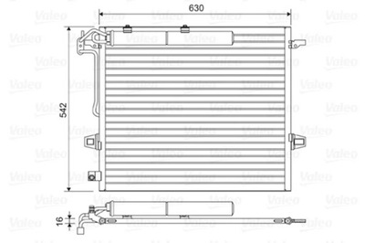 VALEO 814025 CONDENSER  