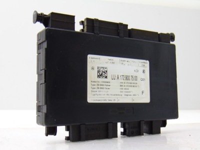 Модуль блок керування сидіння лівий перед mercedes cls ii slk r172 a1729007500 фото №1