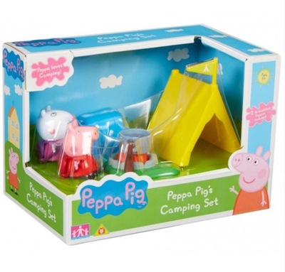 Świnka Peppa Peppa pig Zestaw kempingowy