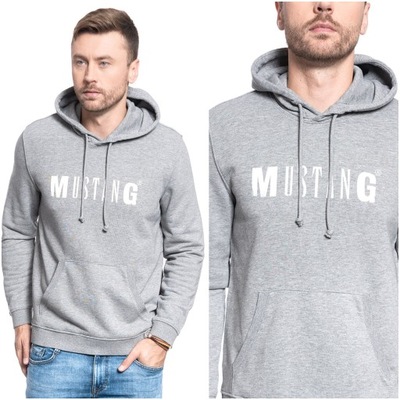 Męska bluza nierozpinana Mustang HOODY XL