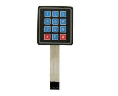 Klawiatura 4x3 membranowa ARDUINO