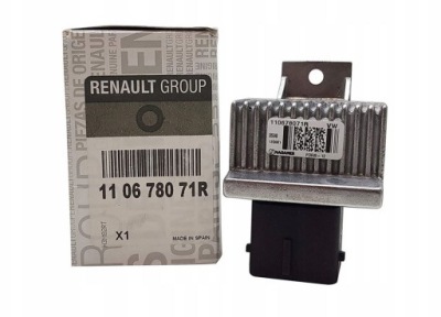 Реле свеча накаливания renault 1.5 1.9 dci megane ii iii scenic ii iii фото №1