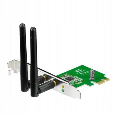 Karta sieciowa WiFi Asus PCE-N15 N300 PCI-E 2xSMA