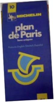 Plan de Paris mapa - Praca zbiorowa