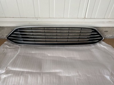 RADIATOR GRILLE (ATRAPA, KRATKA) FORD FOCUS MK3 FACELIFT 2014-18, CHROME  