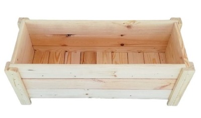 Drewniana donica skrzynia 85x35cm