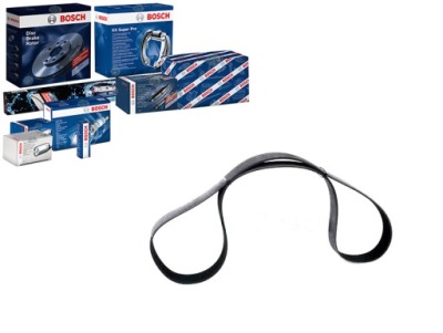 Ремінь клиновий багатореберний bosch 1833079 1917629 8 фото №1