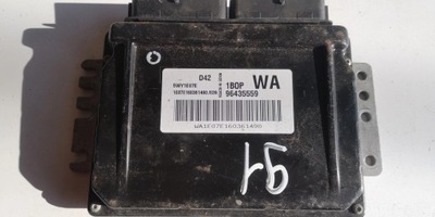 Бортовий комп'ютер ecu chevrolet aveo kalos 5wy1e07e orygina фото №1