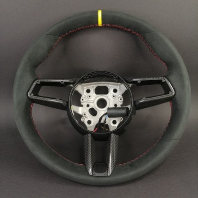 Porsche 992 macan panamera taycan cayenne воздуховод карбон race-tex 36cm фото №1