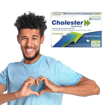 Cholester gardenpharm kapsułki Cholesterol na dobrym poziomie