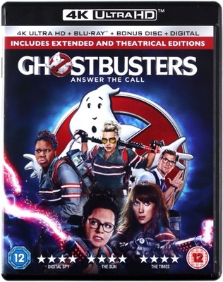 GHOSTBUSTERS (POGROMCY DUCHÓW) (BLU-RAY 4K)+(BLU-R