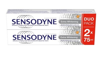 Sensodyne Extra Whitening Pasta do zębów 2x75 ml