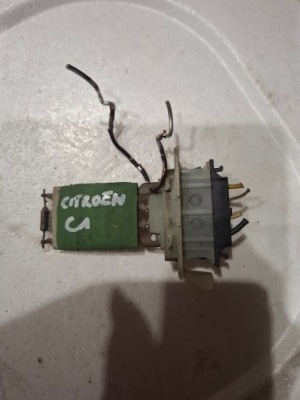 Citroen c1 aygo 107 резистор вентилятор фото №1