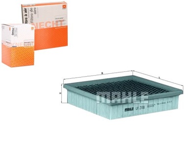 Knecht фільтр повітря chrysler 300 c jeep cheroke фото №1