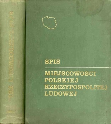 Spis miejscowości Polskiej Rzeczypospolitej 1968